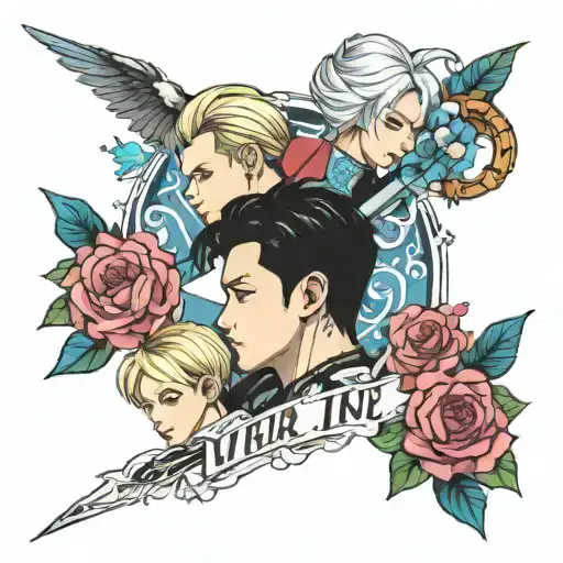 yuri on ice  tattoo design idea