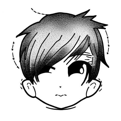 anime tattoo design idea