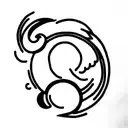 anime tattoo design idea