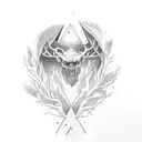 the four nature elements on the forearm  tattoo design idea