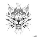 Circling between depressed and manic tattoo design idea