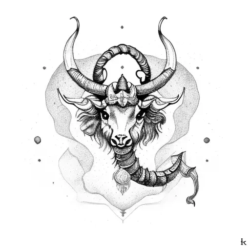 capricorn, chemical composition of thc tattoo design idea