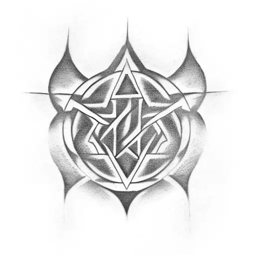 presence symbol tattoo  tattoo design idea