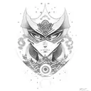 byakugan tattoo design idea