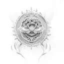 mom dd tattoo design idea