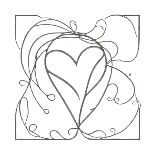 I need a  tattoo heart bet name alina tattoo design idea