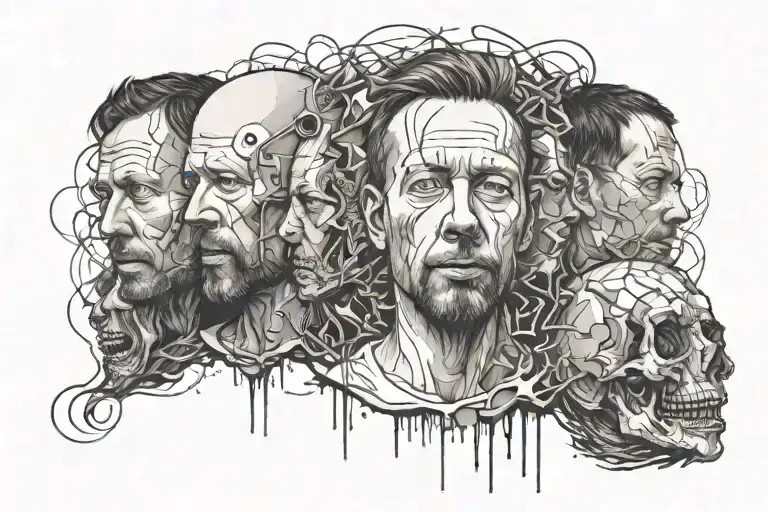 Radiohead tattoo design idea