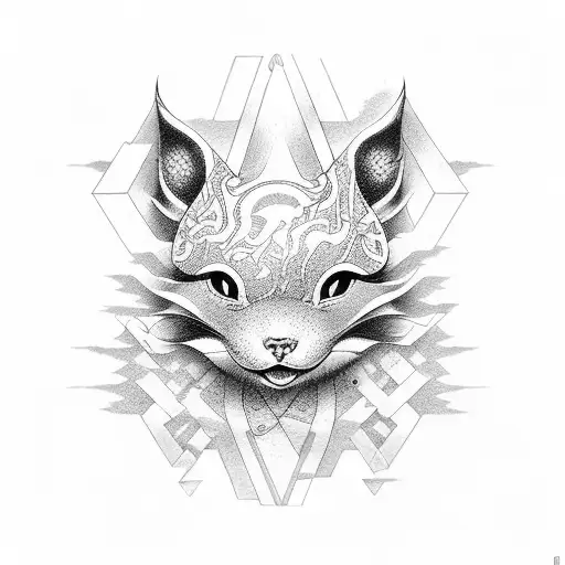 japanese style with the word "Cyra" tattoo design idea