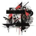 no risk no story tattoo design idea