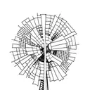 Windmill with "Y'all Life" tattoo design idea