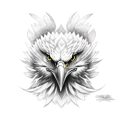 eagle throat tattoo black｜TikTok Search