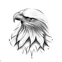 Eagle neck tattoo tattoo design idea