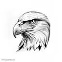 Eagle neck tattoo tattoo design idea