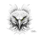 Eagle neck tattoo tattoo design idea