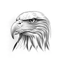 Eagle neck tattoo tattoo design idea