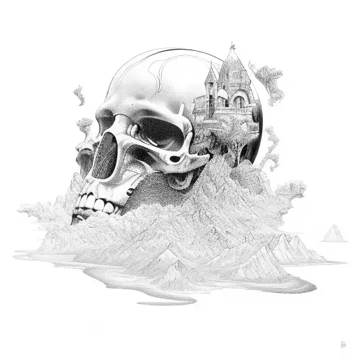 past present future tattoo design idea