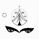 past present future tattoo design idea