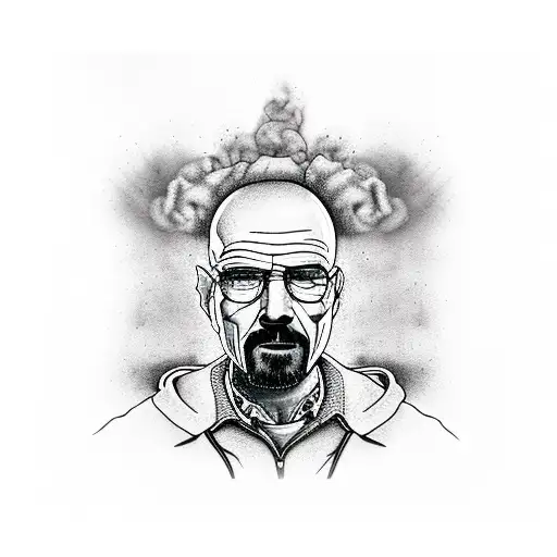 breaking bad  tattoo design idea