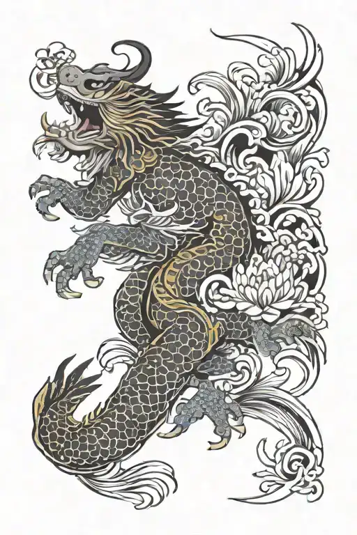 Irezumi tattoo design idea