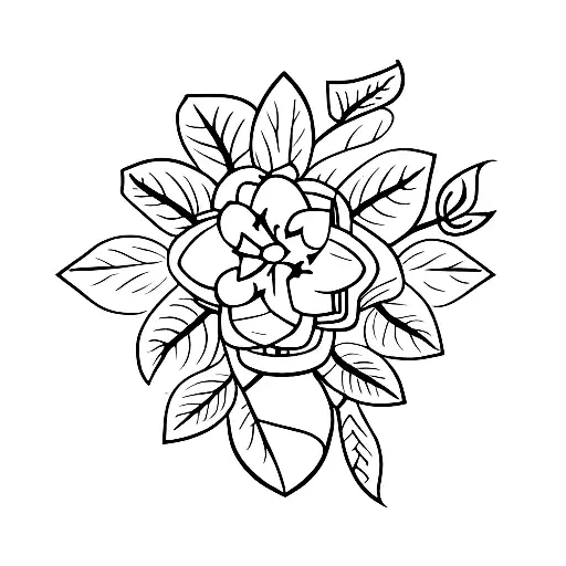 Incorporate a handball player silhouette surrounded by laurel wreath leaves tattoo design idea