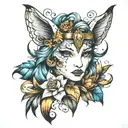 minerva tattoo design idea