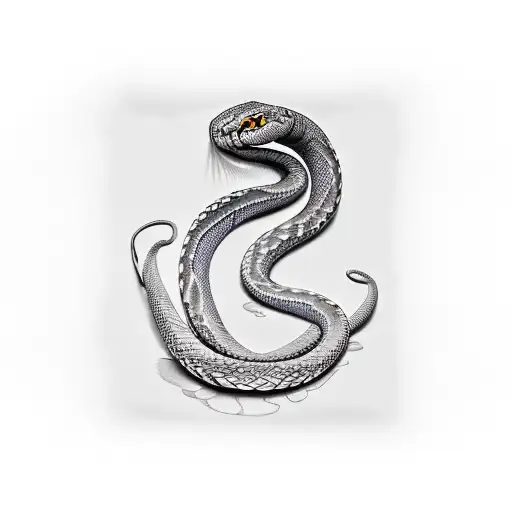 python  tattoo design idea