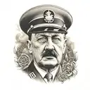 adolf hitler tattoo design idea