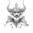 zorro vikingo  tattoo design idea