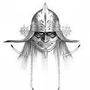 zorro vikingo  tattoo design idea