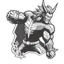All might  tattoo design idea