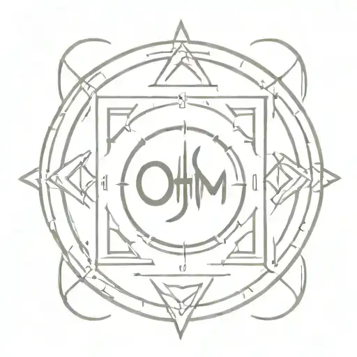 ohm's law diagram tattoo design idea
