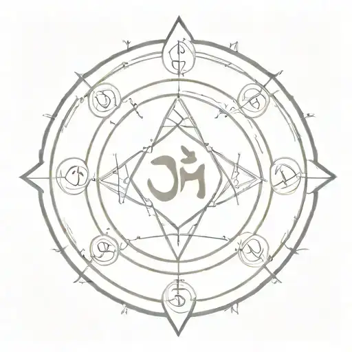 ohm's law diagram tattoo design idea