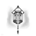 Diogenes holding lantern tattoo design idea