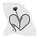 Heart fused with pinky promise and number 444 tattoo design idea