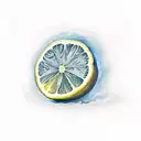 lemon  tattoo design idea