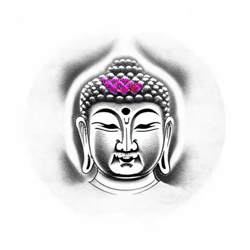Budha tattoo design idea