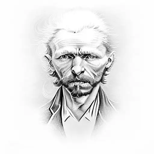 obras de Van gogh tattoo design idea