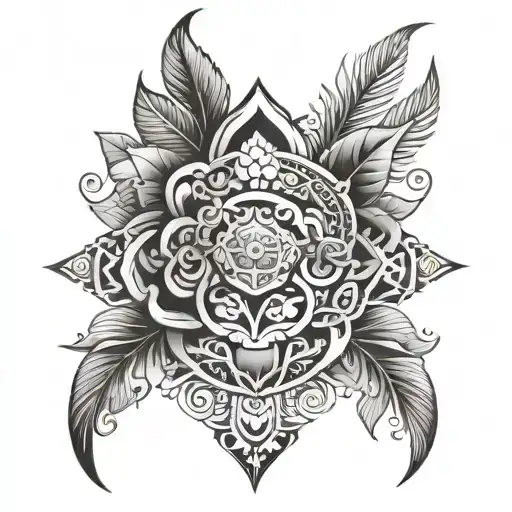 ornamental tattoo brazilian indigenous design for arm tattoo design idea