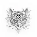 killua tattoo design idea