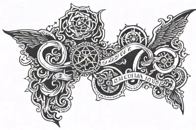 Isaiah 6:8 tattoo design idea