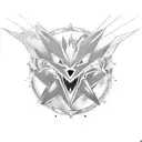 digimon crests and digivice tattoo design idea