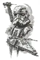 Star Wars  tattoo design idea