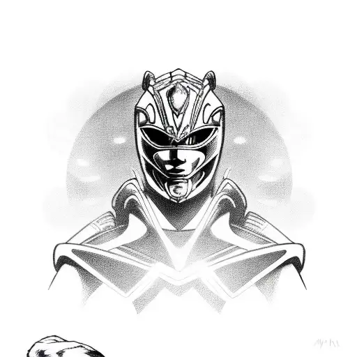 power rangers  tattoo design idea