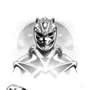 power rangers  tattoo design idea