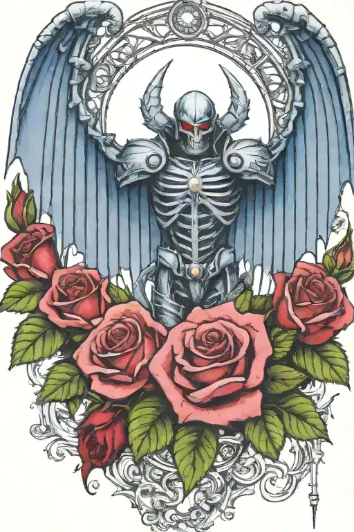 Biomechanical Warhammer 40K Night Lords Bat Wings And Tattoo biomechanical-warhammer-40k-night-lords-bat-wings-and-tattoo