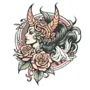sissy incubus tattoo design idea
