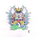 Digimon  tattoo design idea