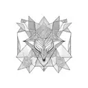 symmetrical tattoo design idea