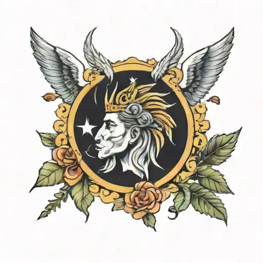 Apollo tattoo design idea