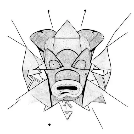 a sock puppet tattoo design idea